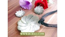 Balinese Shells Jewelry Set Fashion Handmade